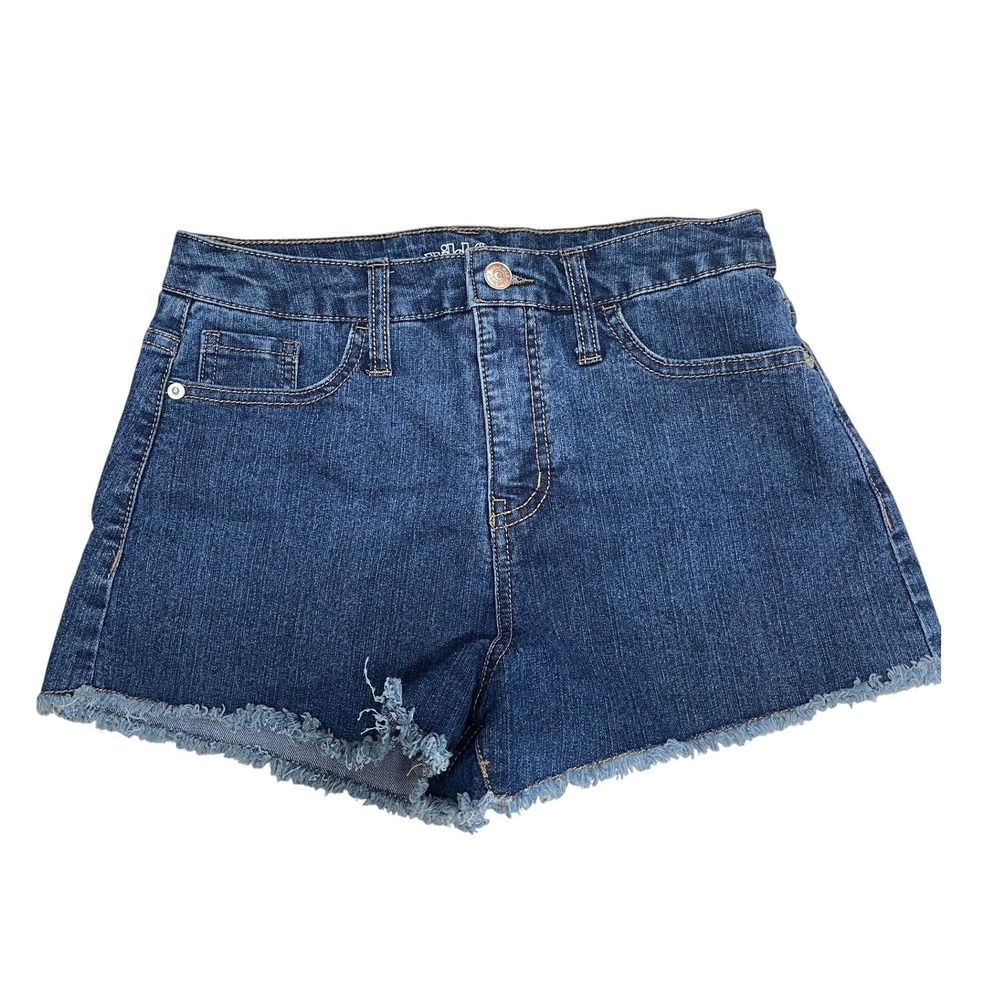 Wild Fable High Rise Shortie Shorts Denim Cut Offs Size 6‎